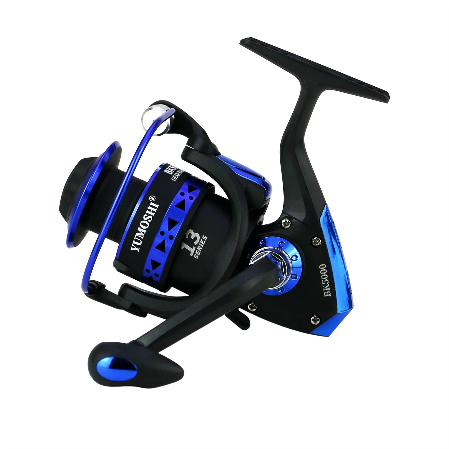 Ultra-Light Metal Head Reel – 5.5:1, Collapsible Arm, Anti-Winding, Fresh/Saltwater