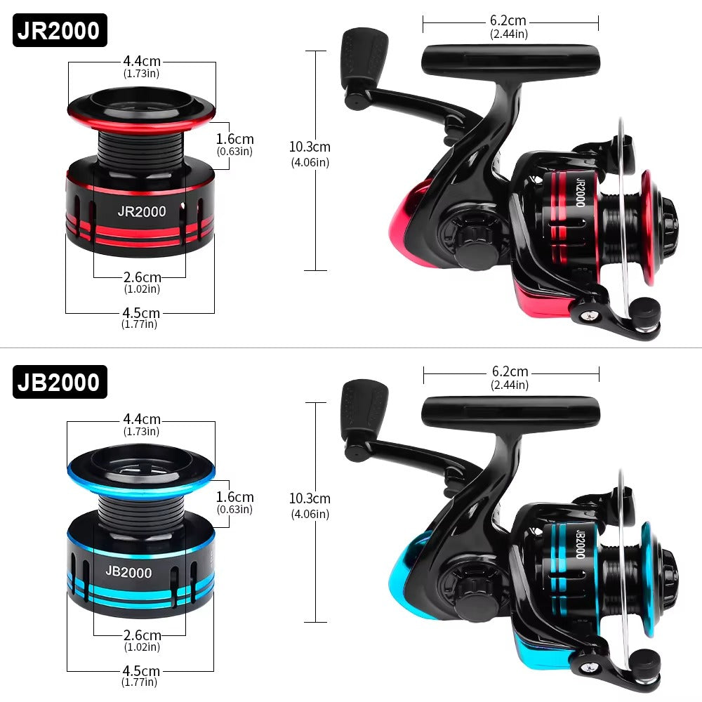 Wholesale Ultra-Light Small Spinning Reel – 2000 Series, Lure/Sea Fishing