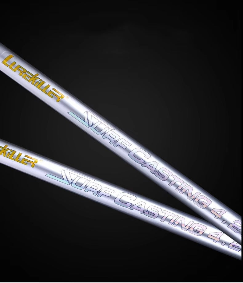 4.05m/4.2m/4.5m 3-Section Carbon Surf Rod – Fuji, Long Casting, Sea Fishing