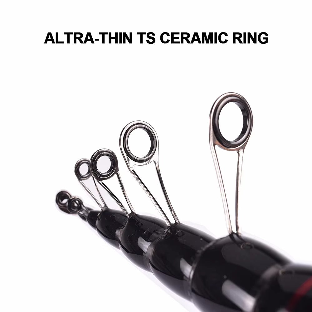 Wholesale Length-Adjustable Telescopic Spinning Rod – Carbon