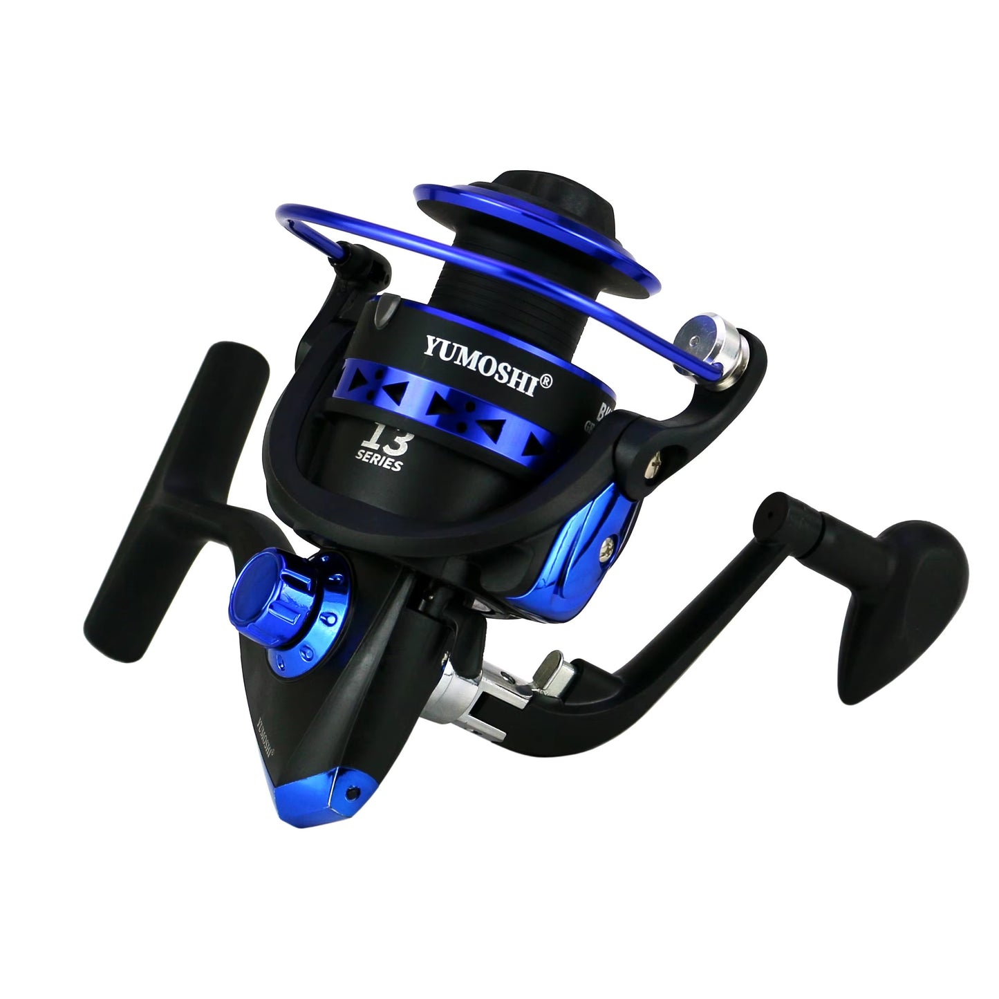Ultra-Light Metal Head Reel – 5.5:1, Collapsible Arm, Anti-Winding, Fresh/Saltwater