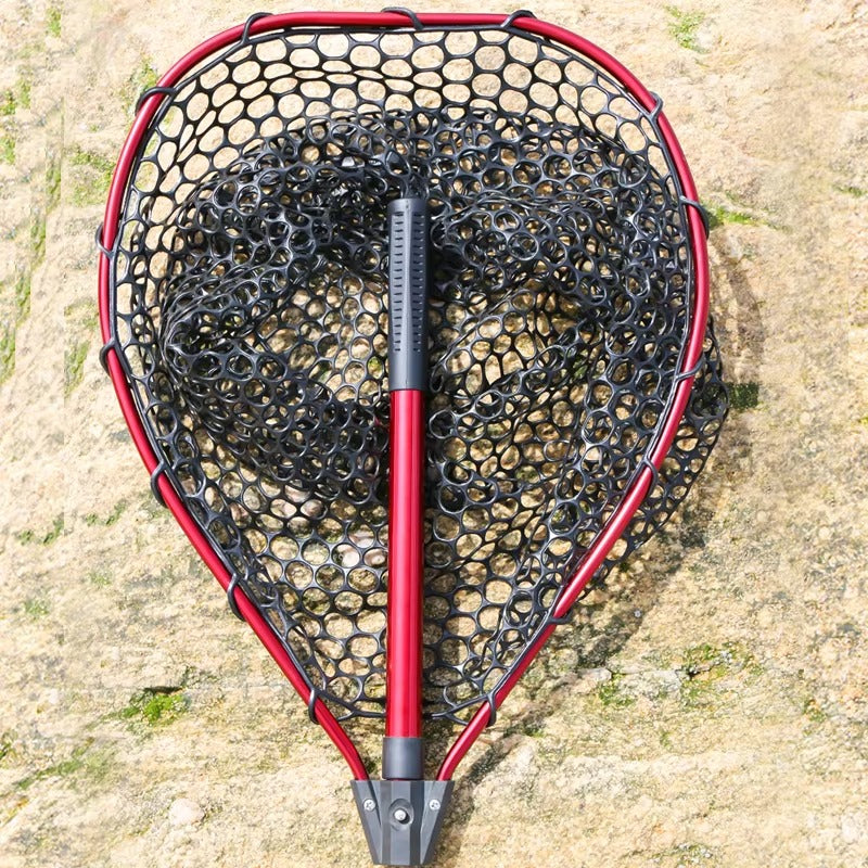 Affordable Carp Folding Trap – Pro Fishing Nets & Rubber Landing Net for Big Fish