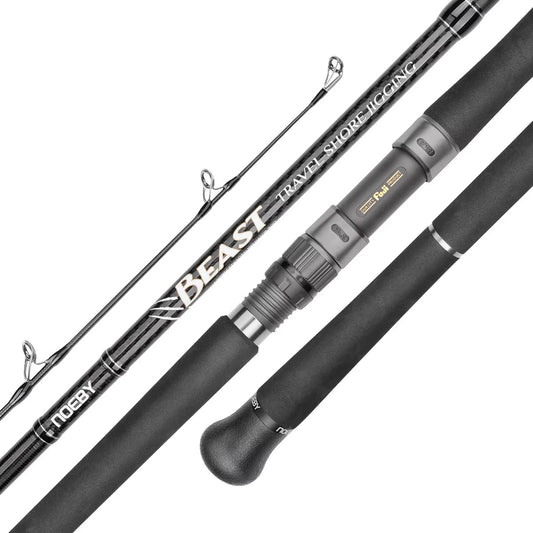 8'10''/2.70m 5-Piece Travel Shore Jigging Rod – Fuji, Saltwater