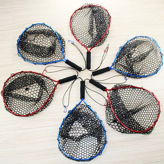 Wholesale Aluminum Alloy Telescopic Lure Fishing Net – Silica Gel Mesh Hand Pole
