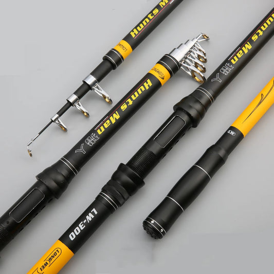 Wholesale Adjustable 2.1m-3.6m Telescopic Spinning Rod – Sea Fishing