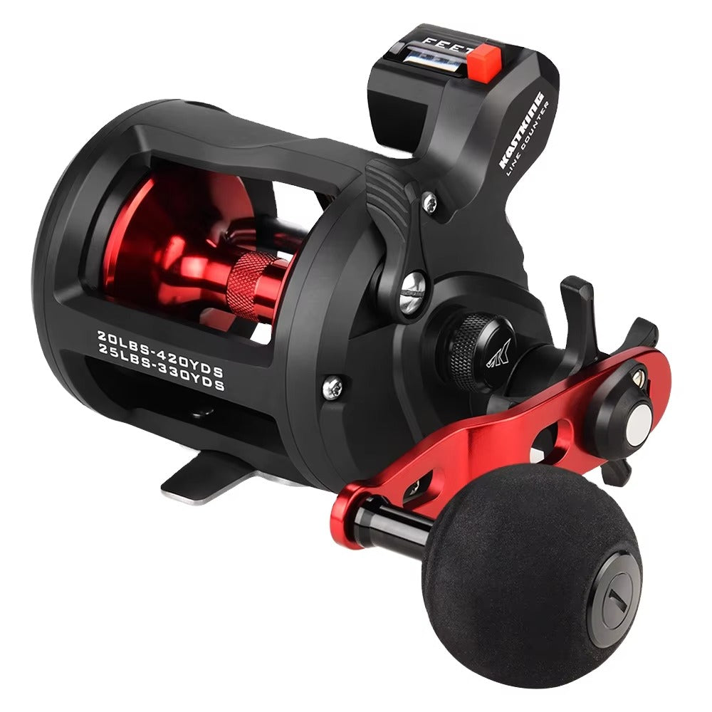 Stainless Steel Fishing Reel – 7.1:1 Gear Ratio, 8KG Max Drag, Lightweight Anti-Reverse (Lake Use)