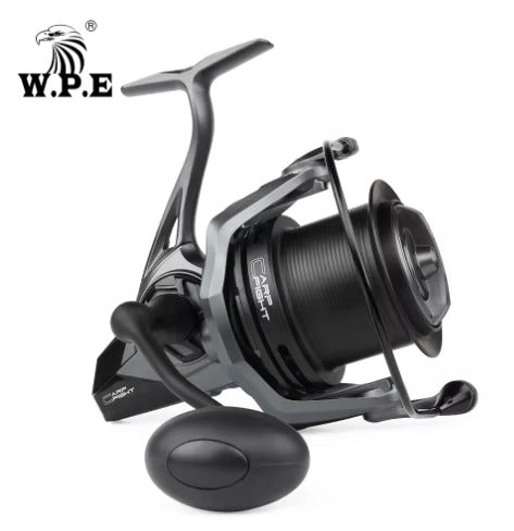 High-Performance Aluminum Carp Spinning Reel – 650g, 9+1 Bearings, Rotation Fight.