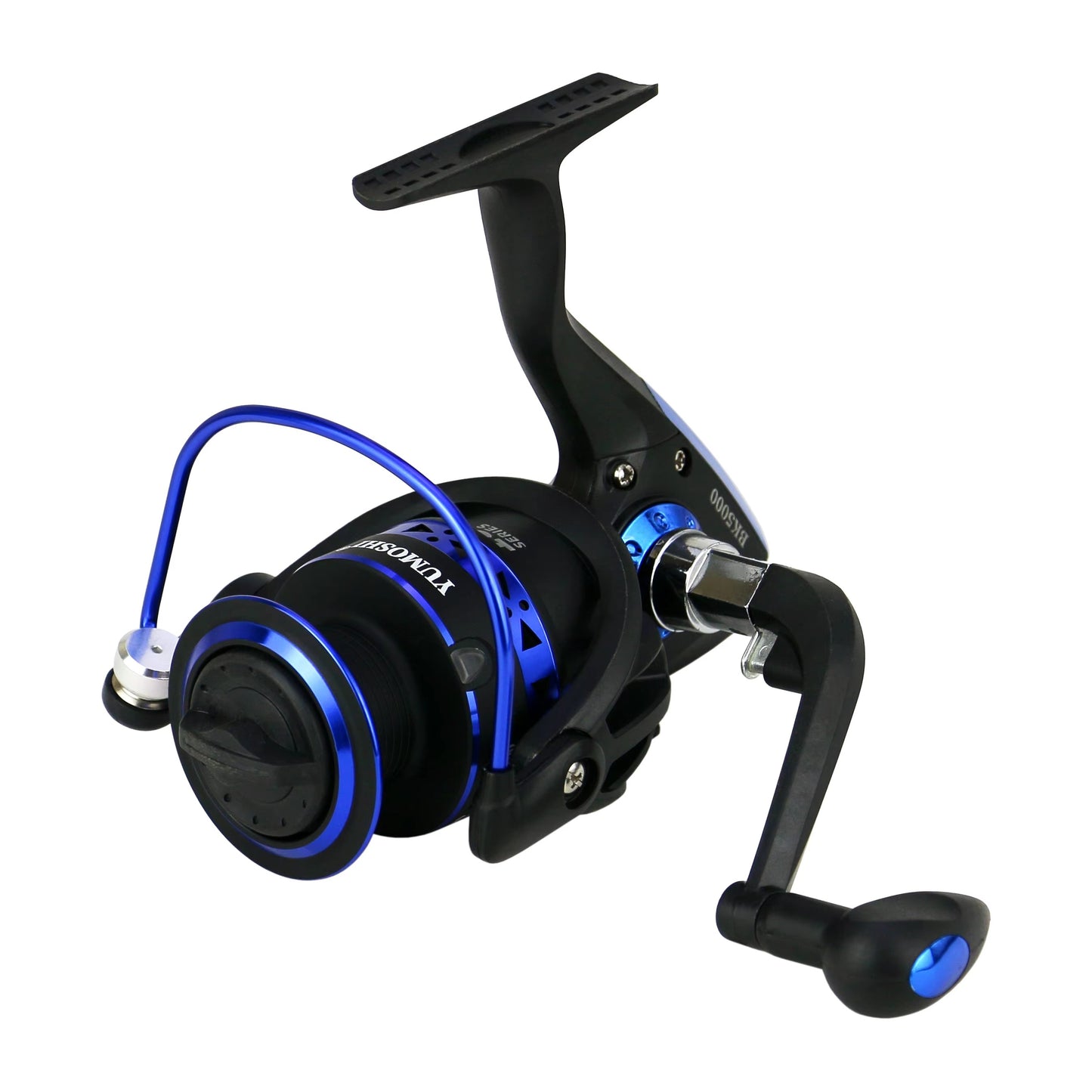 Ultra-Light Metal Head Reel – 5.5:1, Collapsible Arm, Anti-Winding, Fresh/Saltwater