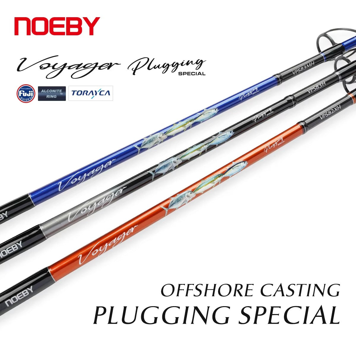 200KG Power Voyager Capture Rod – Toray T1100G, FUJI, Giant Fish, Casting Versatile