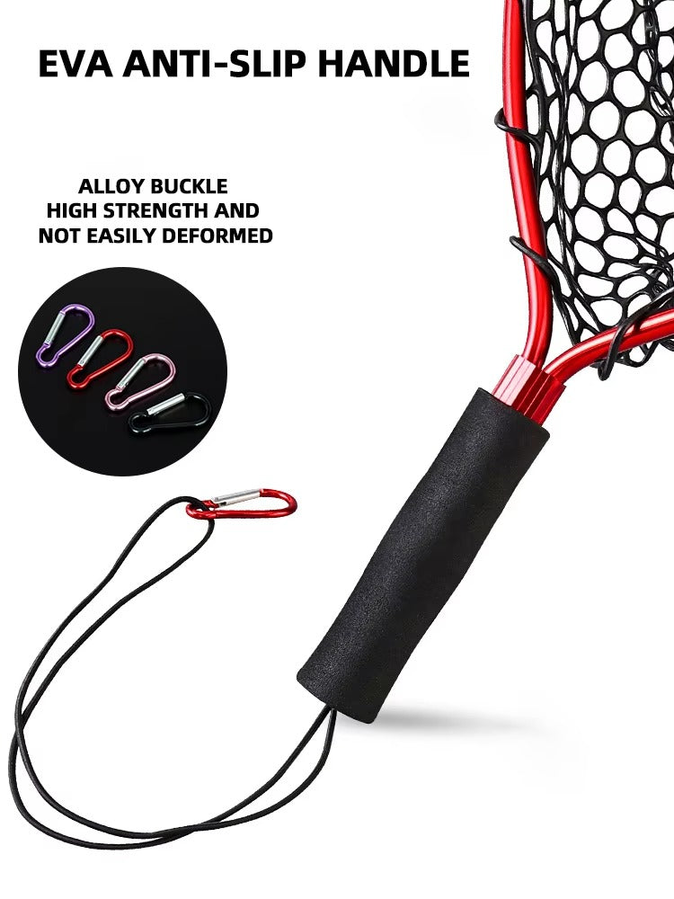 Wholesale Aluminum Alloy Telescopic Lure Fishing Net – Silica Gel Mesh Hand Pole