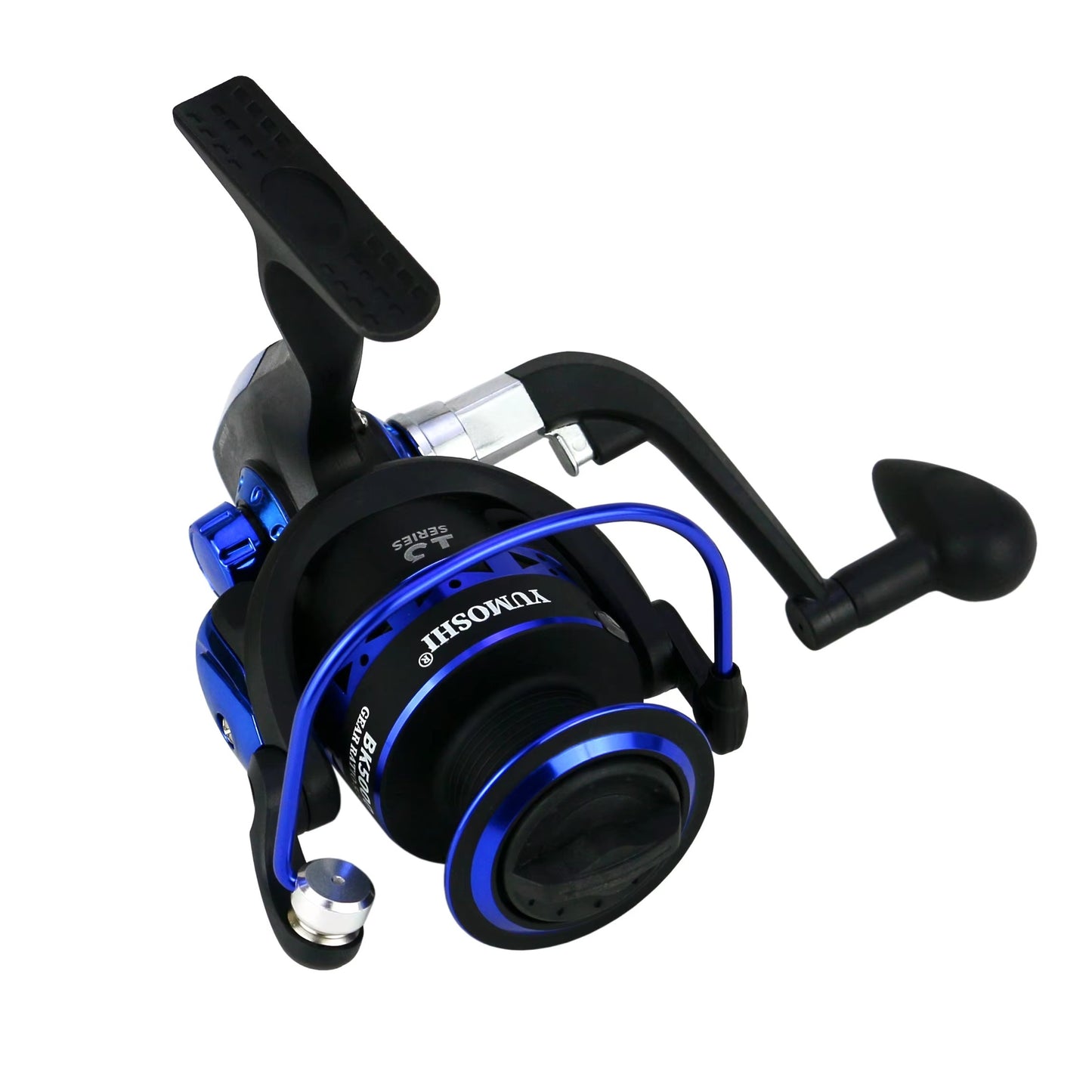 Ultra-Light Metal Head Reel – 5.5:1, Collapsible Arm, Anti-Winding, Fresh/Saltwater