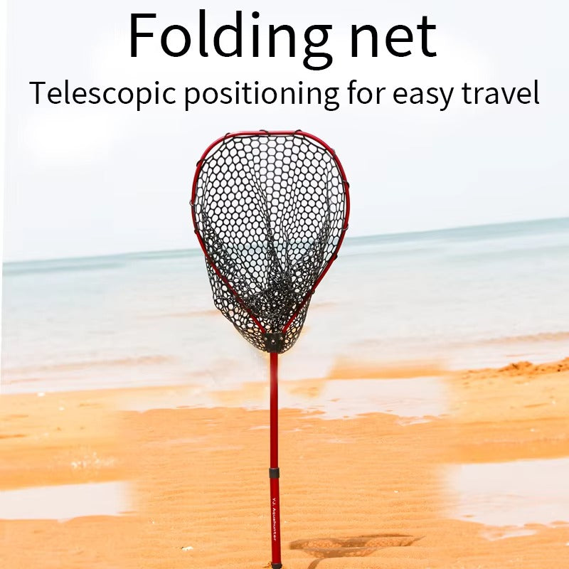 Affordable Carp Folding Trap – Pro Fishing Nets & Rubber Landing Net for Big Fish