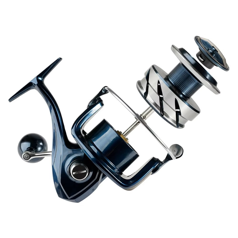 SW 5000/6000 Metal Spinning Reel – 12KG Drag, Saltwater