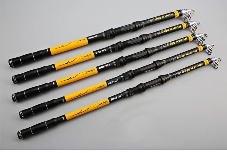Wholesale Adjustable 2.1m-3.6m Telescopic Spinning Rod – Sea Fishing