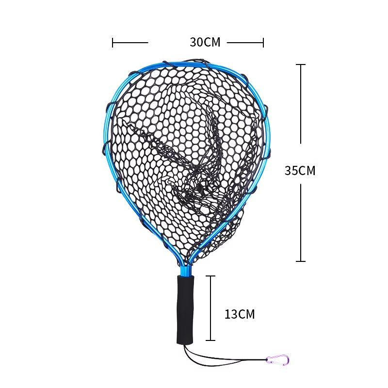 Wholesale Aluminum Alloy Telescopic Lure Fishing Net – Silica Gel Mesh Hand Pole