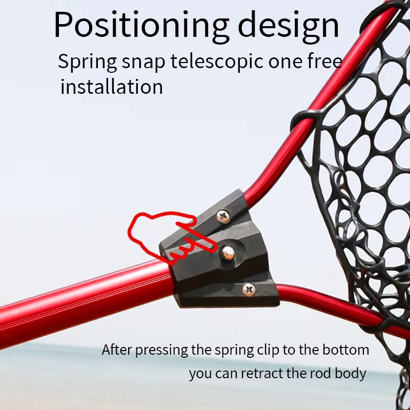 Affordable Carp Folding Trap – Pro Fishing Nets & Rubber Landing Net for Big Fish