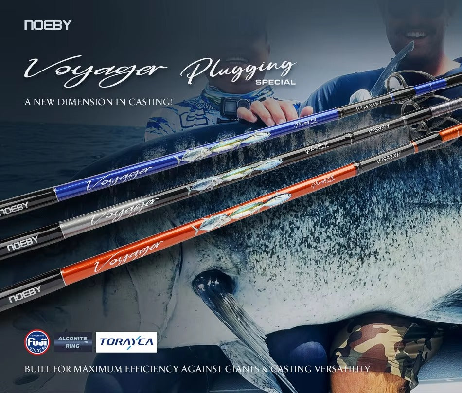 200KG Power Voyager Capture Rod – Toray T1100G, FUJI, Giant Fish, Casting Versatile