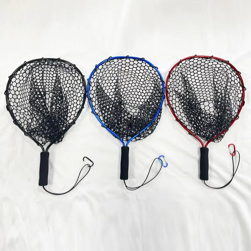 Wholesale Aluminum Alloy Telescopic Lure Fishing Net – Silica Gel Mesh Hand Pole