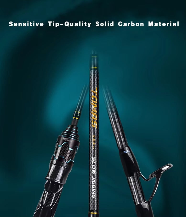 Wholesale 2-Section High Carbon Slow Jigging Rod – Saltwater, Spinning/Casting.