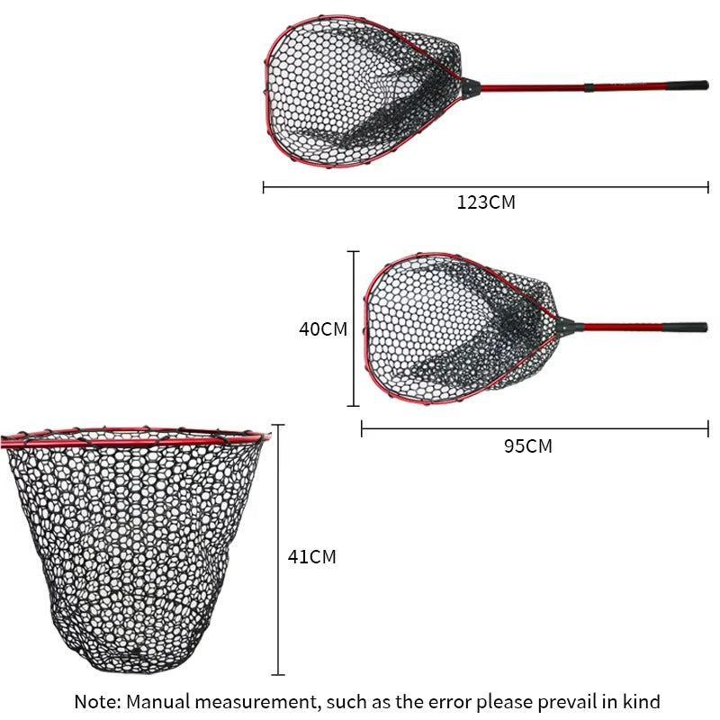 Affordable Carp Folding Trap – Pro Fishing Nets & Rubber Landing Net for Big Fish