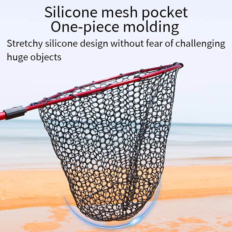 Affordable Carp Folding Trap – Pro Fishing Nets & Rubber Landing Net for Big Fish